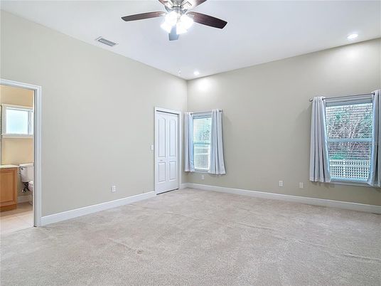 Bathroom, Empty room, Interior, Recessed Lighting