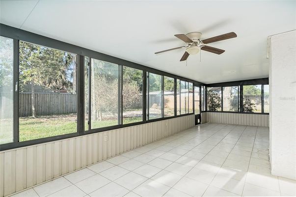 Empty room, Interior, Sun Room