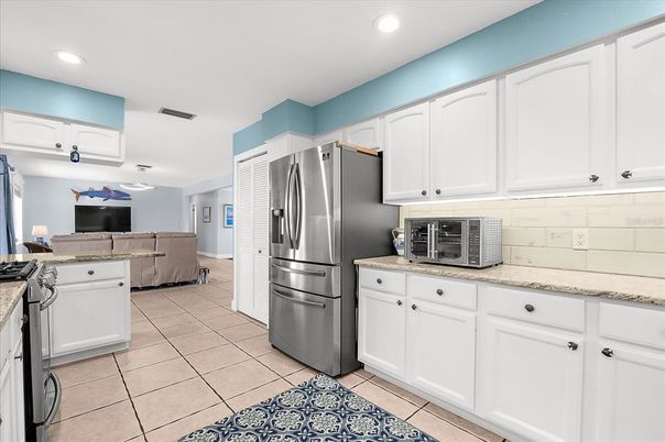 Interior, Kitchen, Recessed Lighting, Stainless Steel Appliances