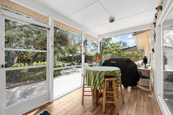 Interior, Sun Room, Wood Texture Flooring