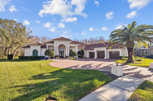 Attached, Backyard, Exterior, Facade, Spanish Mediterranean