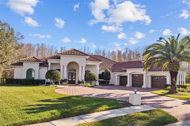 Attached, Backyard, Exterior, Facade, Mediterranean