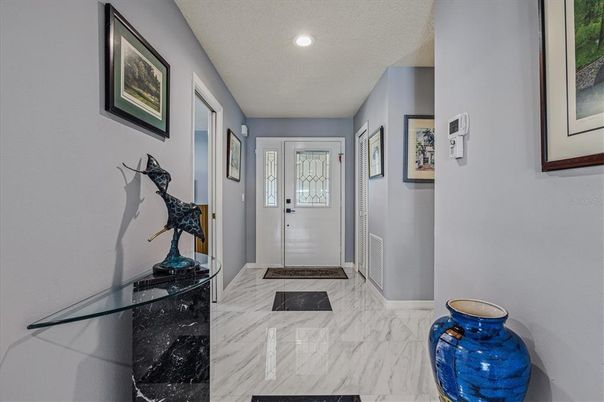 Interior, Marble, Recessed Lighting