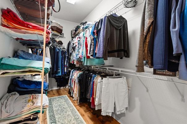 Interior, Walk-in Closets, Wood Texture Flooring