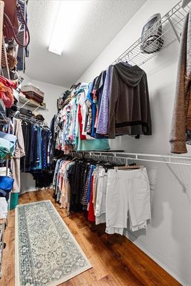 Interior, Walk-in Closets, Wood Texture Flooring