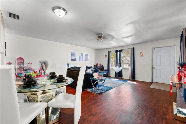 Dining room, Interior, Living room, Wood Texture Flooring