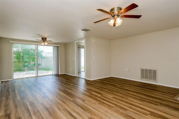 Empty room, Interior, Wood Texture Flooring