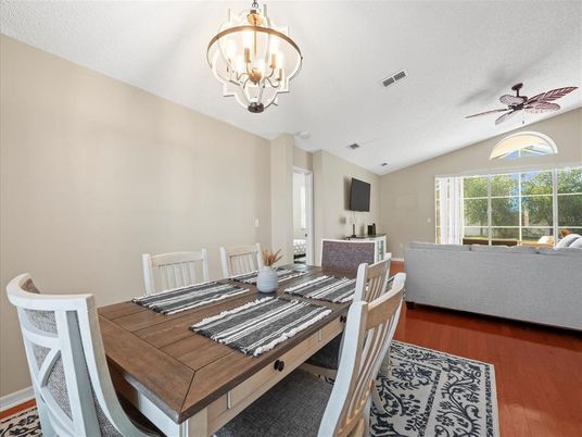 Chandelier, Dining room, Interior, Living room, Wood Texture Flooring