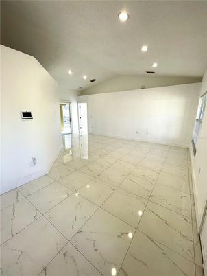 Empty room, Interior, Marble, Recessed Lighting