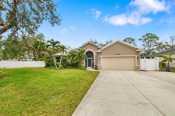 Attached, Backyard, Exterior, Facade, Ranch