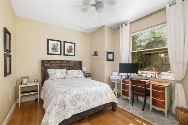 Bedroom, Home Office, Interior, Wood Texture Flooring
