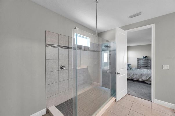 Bathroom, Bedroom, Glass Shower, Interior