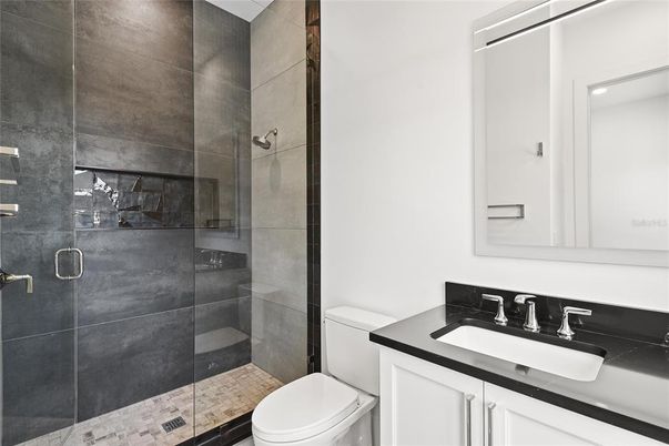 Bathroom, Glass Shower, Interior