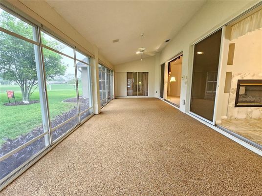 Empty room, Interior, Sun Room