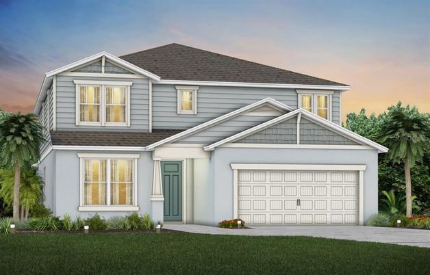 Attached, Exterior, Facade, American Craftsman