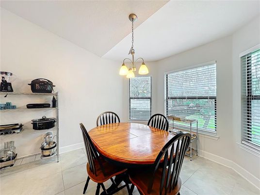 Dining room, Interior, Pendant Lights