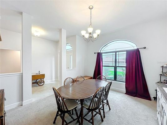 Chandelier, Dining room, Interior