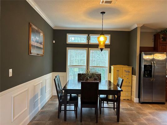 Dining room, Interior, Kitchen, Pendant Lights