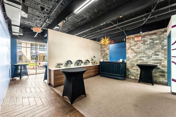 Interior, Stone Walls, Wood Texture Flooring