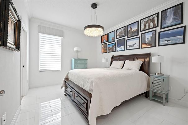 Bedroom, Interior, Pendant Lights