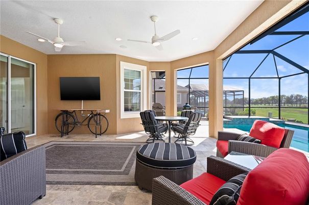 Dining room, Glass Ceilings, Interior, Pool, Recessed Lighting, Sun Room