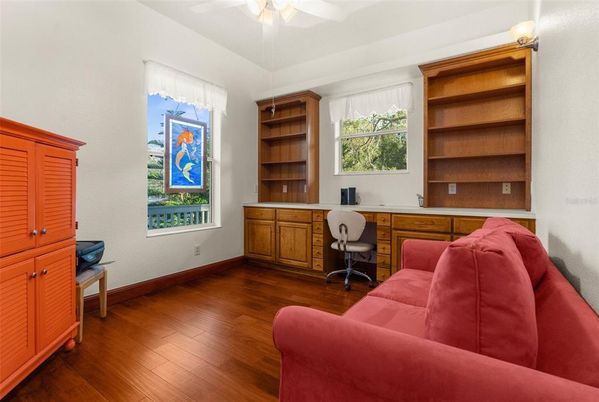 Home Office, Interior, Wood Texture Flooring