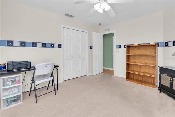 Fireplace, Home Office, Interior