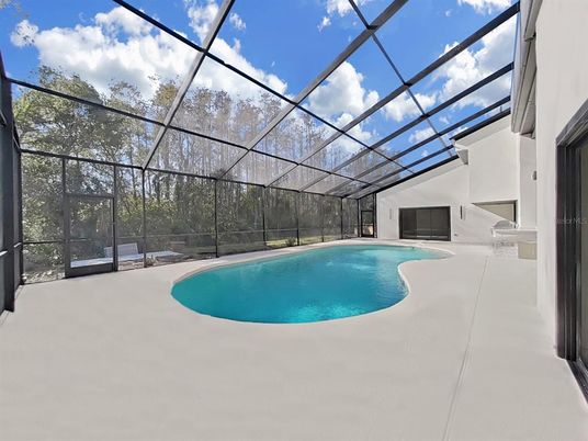 Glass Ceilings, Interior, Pool, Sun Room