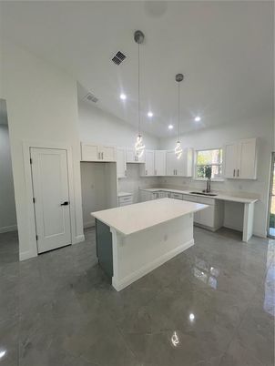 Interior, Kitchen, Pendant Lights, Recessed Lighting