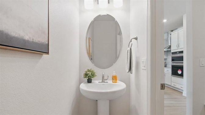 Bathroom, Free Standing Baths, Glass Shower, Interior, Recessed Lighting