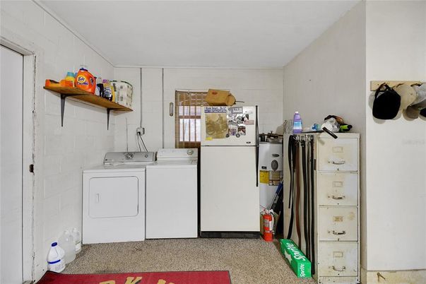 Interior, Washer