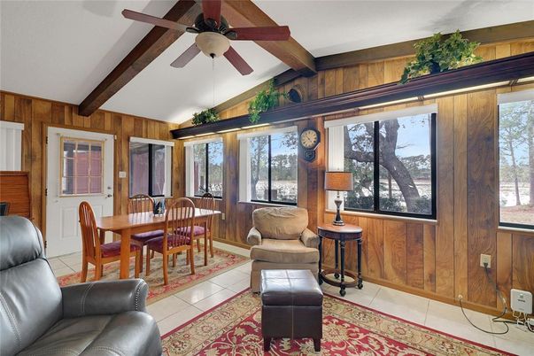 Dining room, Interior, Wooden Beams, Wooden Walls