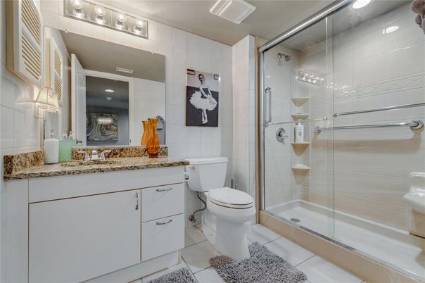 Bathroom, Glass Shower, Interior