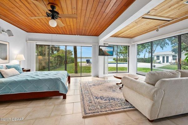Bedroom, Interior, Sun Room, Wooden Ceilings