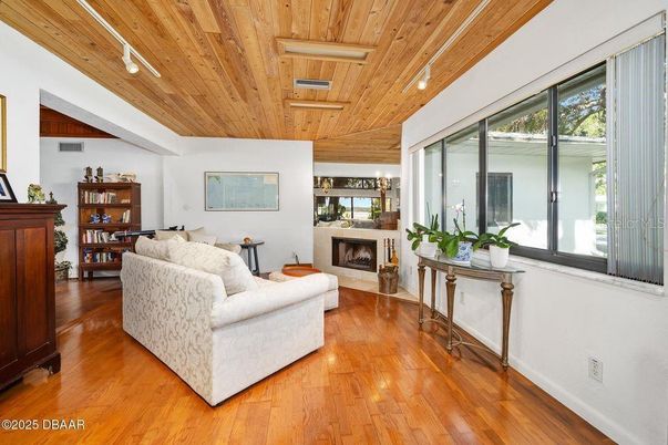 Fireplace, Interior, Living room, Wooden Ceilings, Wood Texture Flooring
