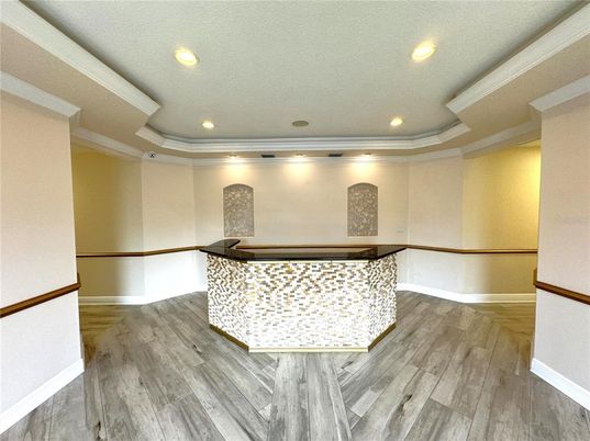 Interior, Recessed Lighting, Wood Texture Flooring