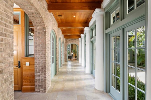 Interior, Stone Walls, Wooden Beams, Wooden Ceilings