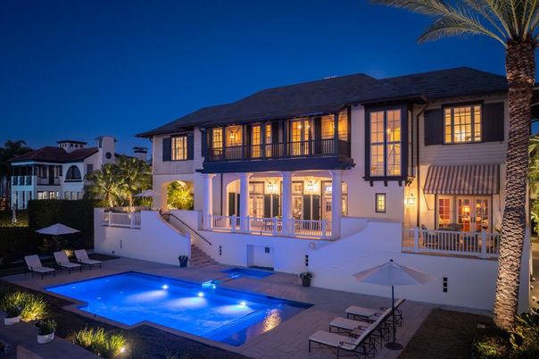 Exterior, Facade, Pool, French Provincial
