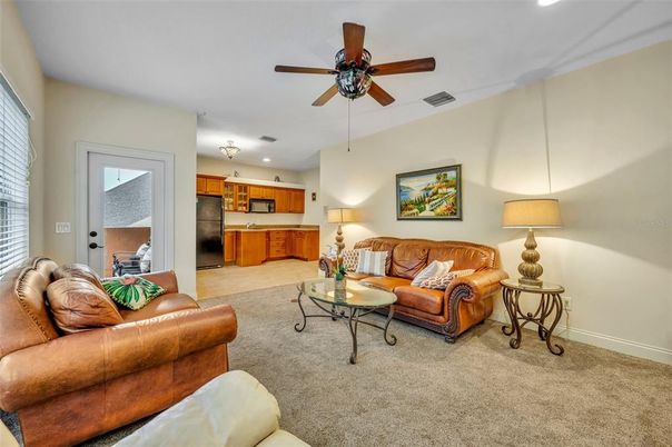 Interior, Kitchen, Living room, Recessed Lighting