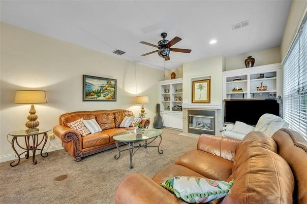 Fireplace, Interior, Living room, Recessed Lighting