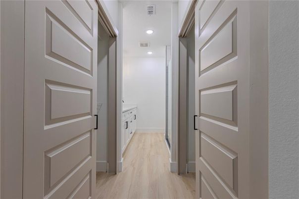Interior, Recessed Lighting, Wood Texture Flooring