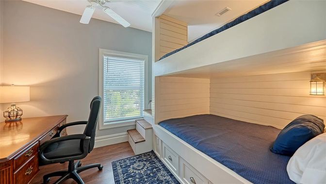 Bedroom, Home Office, Interior, Wood Texture Flooring