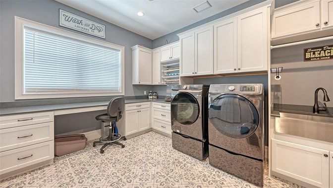 Interior, Recessed Lighting, Washer