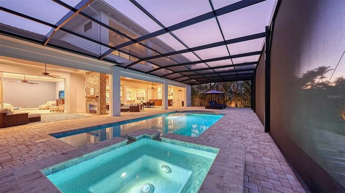 Glass Ceilings, Interior, Pool, Sun Room