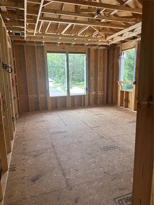 Empty room, Interior, Wooden Beams, Wooden Ceilings, Wooden Walls