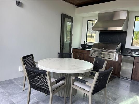 Dining room, Interior, Stainless Steel Appliances