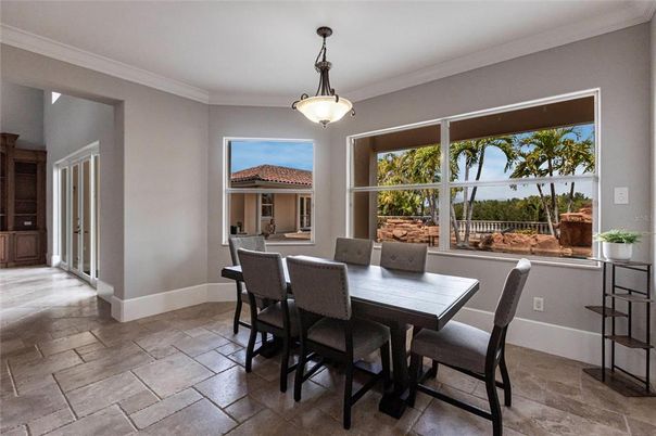 Dining room, Interior, Pendant Lights