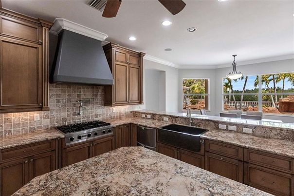 Interior, Kitchen, Pendant Lights, Recessed Lighting