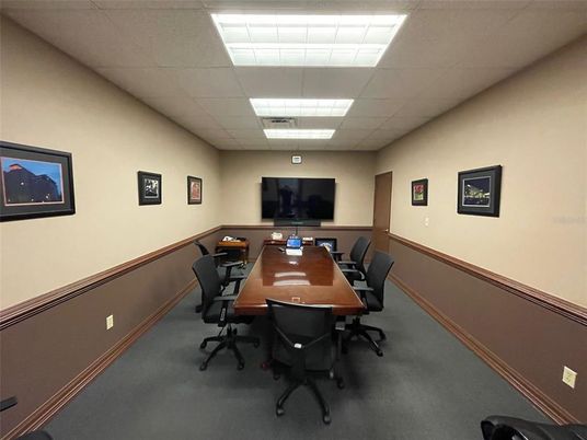 Home Office, Interior, Recessed Lighting
