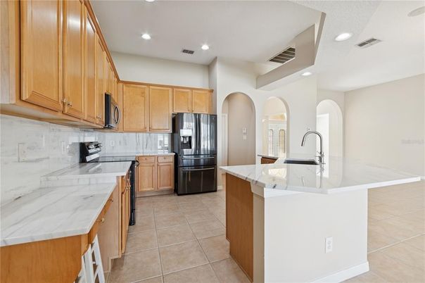 Interior, Kitchen, Recessed Lighting